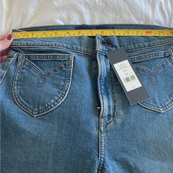 NWT Veronica Beard | Crosbie Slim Wide-Leg Jeans - Sz.28 - Picture 7 of 9